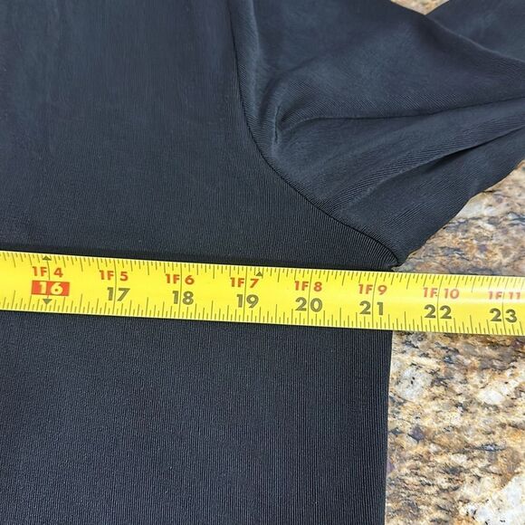 Chico’s Travelers Long Sleeve Patchwork Beaded Animal Print Top Size XL - Picture 8 of 9